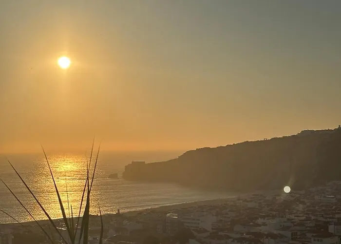 アパート Horizonte Azul - New Renovated With Sea View ナザレ